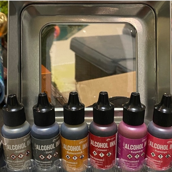 Ink alcohol Ranger
New large set 
Tim Holtz
Alcohol Ink. W2 yellow bin - Picture 9 of 9